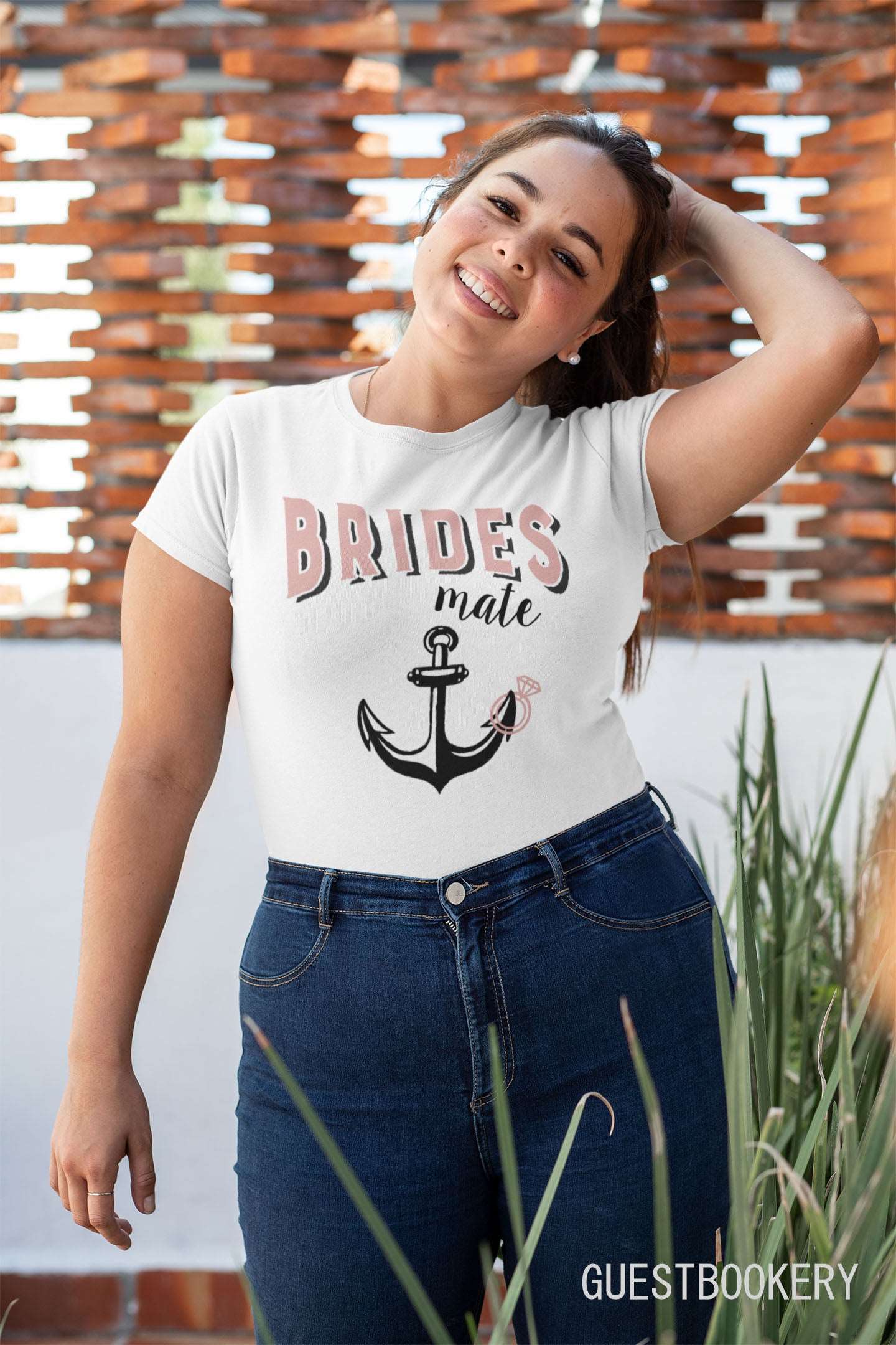 Brides MATES shirts Bachelorette Anchor T-shirts