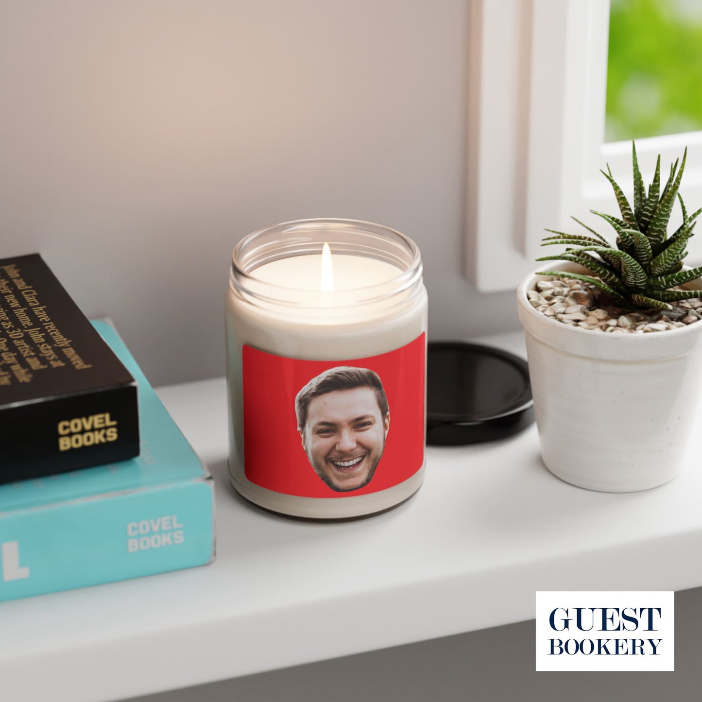 Custom Face Candle