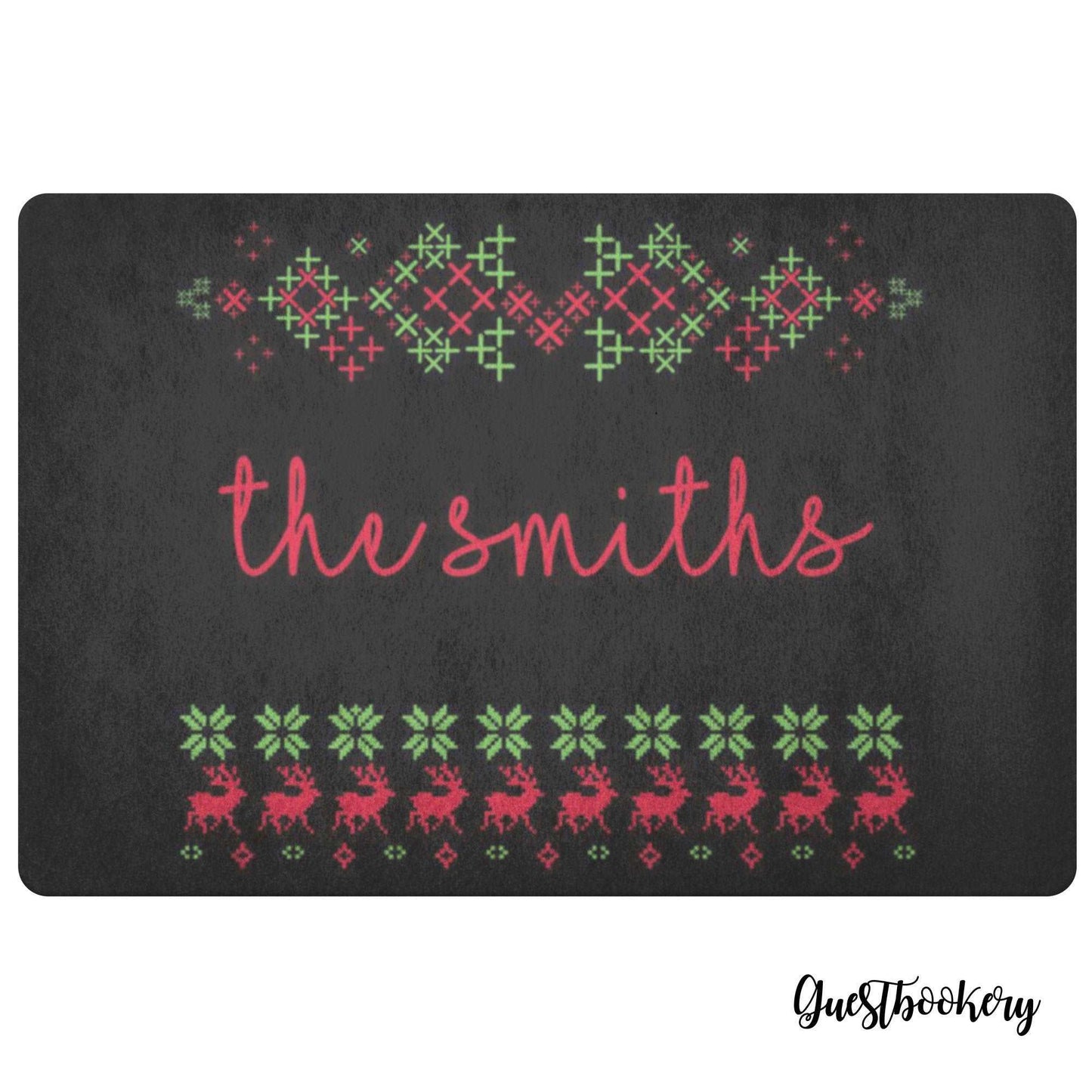 Custom Christmas Doormat