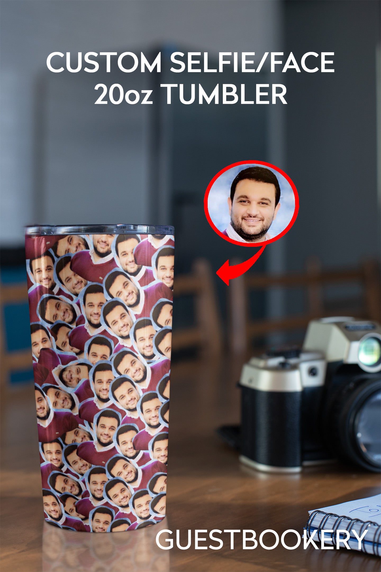 CUSTOM FACES 20oz TUMBLER
