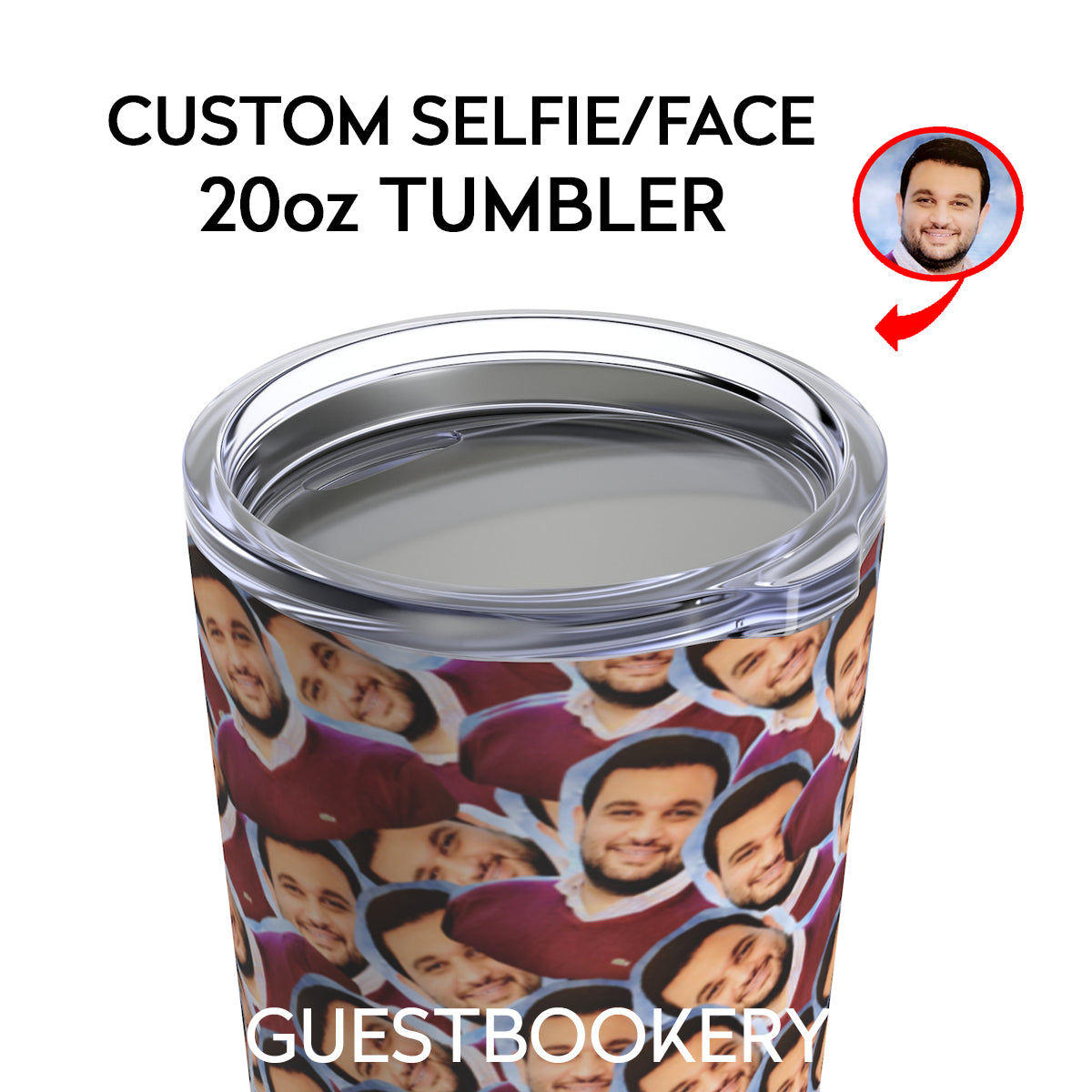 CUSTOM FACES 20oz TUMBLER
