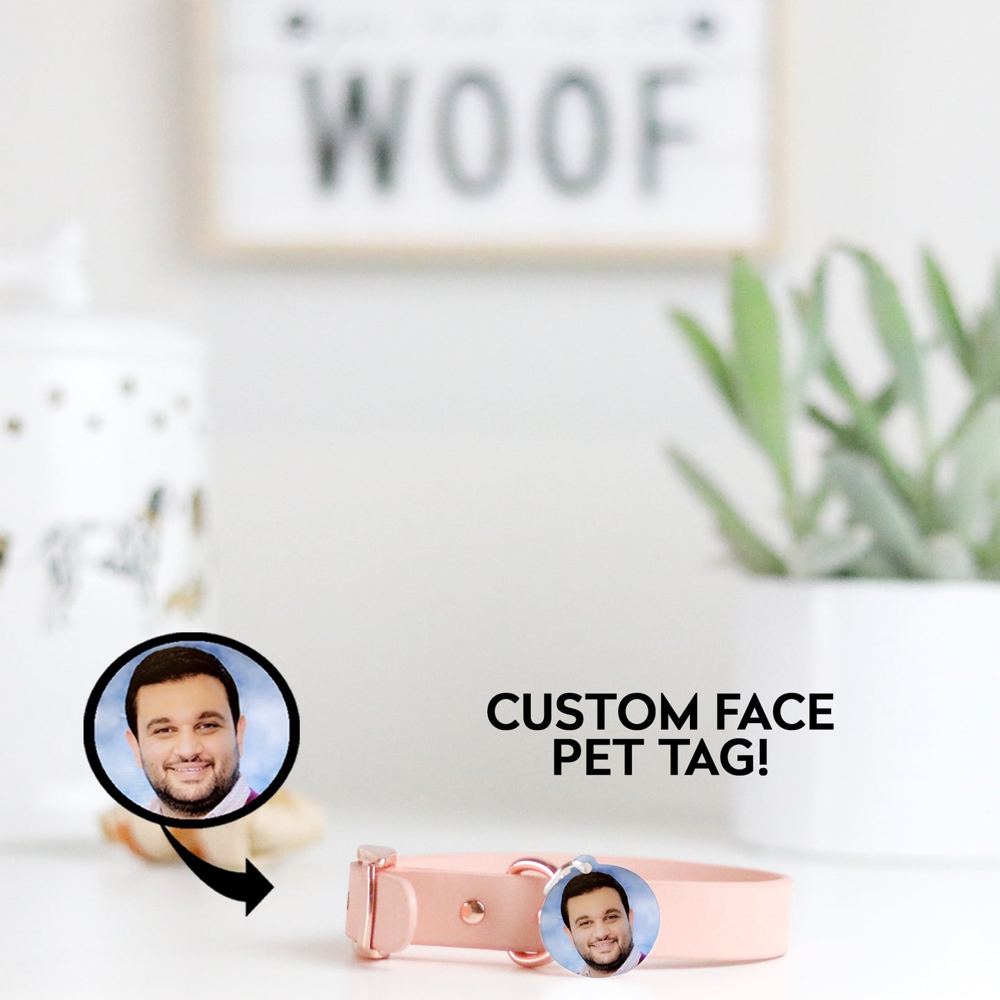 Custom Face Pet Tag