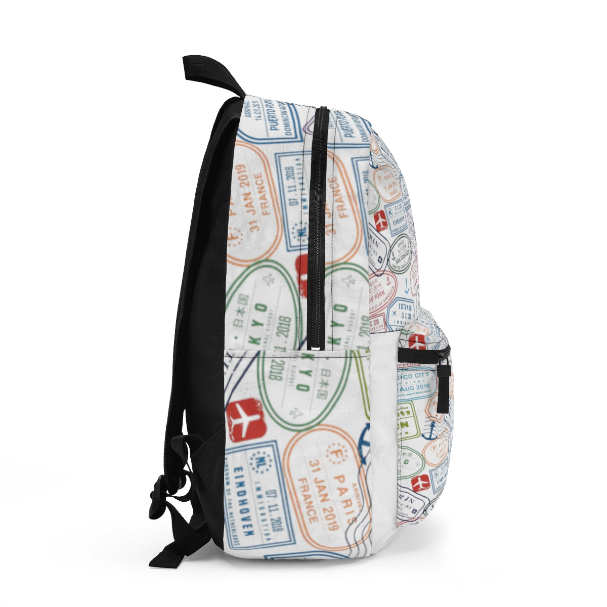 Passport Stamps Backpack