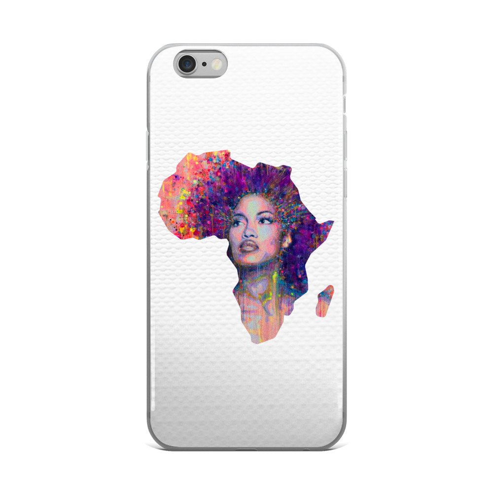 African Woman Colorful Phone Case