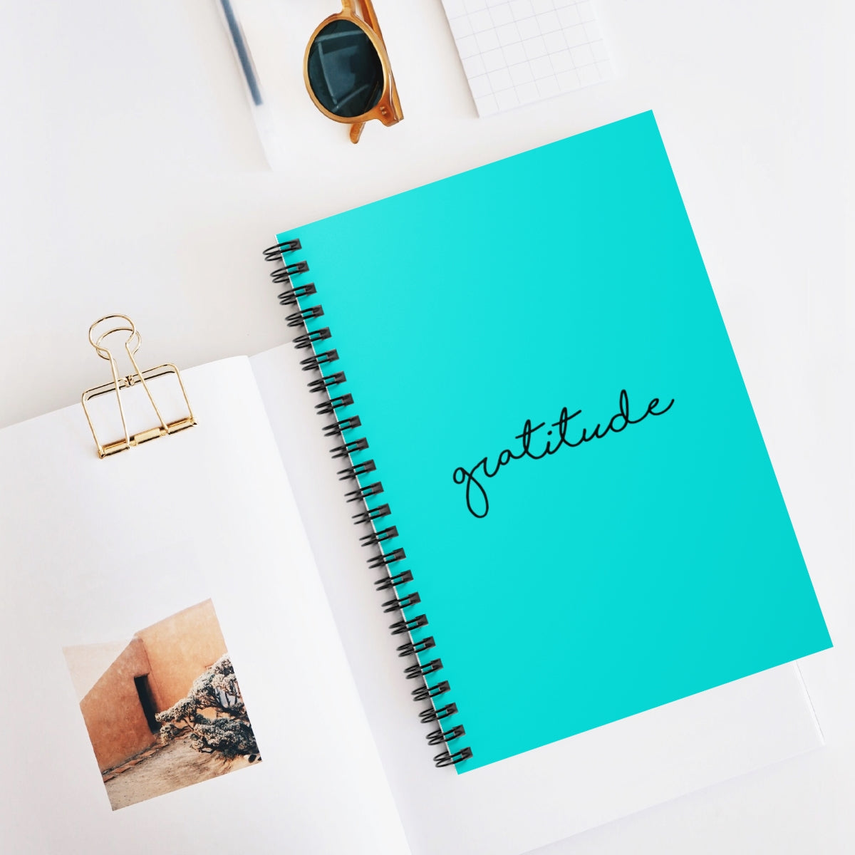 Gratitude Journal Turquoise