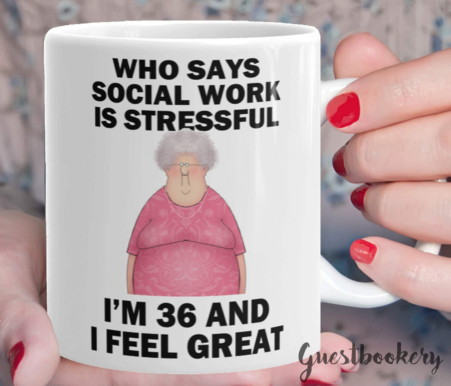 Funny Social Worker Mug