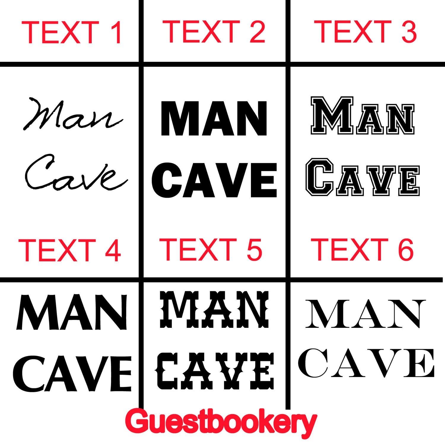 Man Cave Pillow