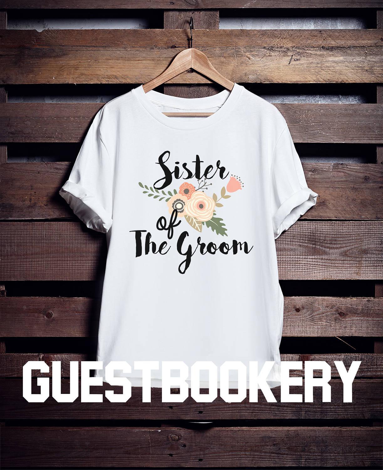Sister Of The Groom T-shirt