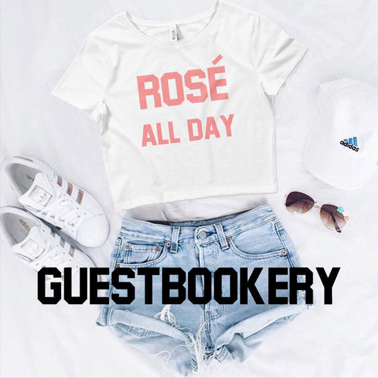 Rose All Day Crop Top