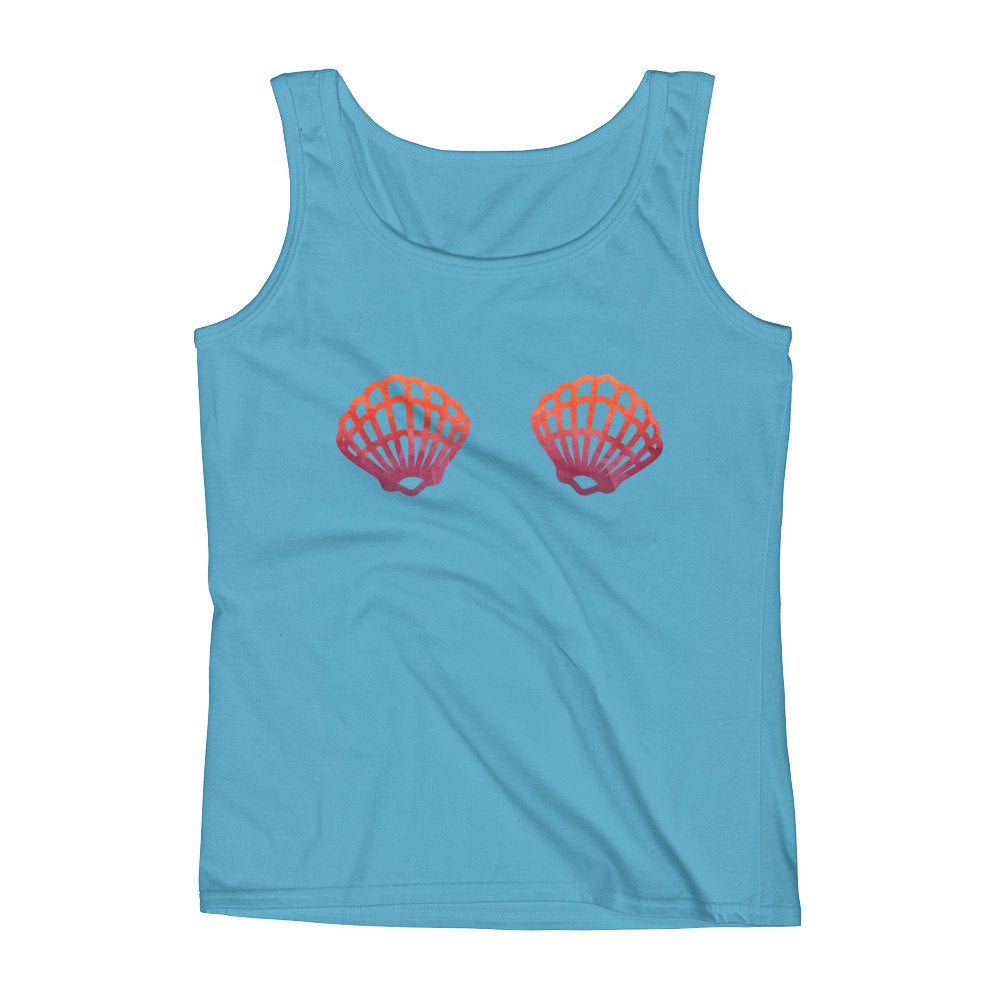 Mermaid Seashell Tank Top