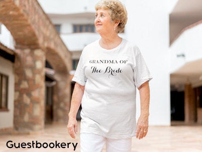 Grandma Of The Bride T-shirt