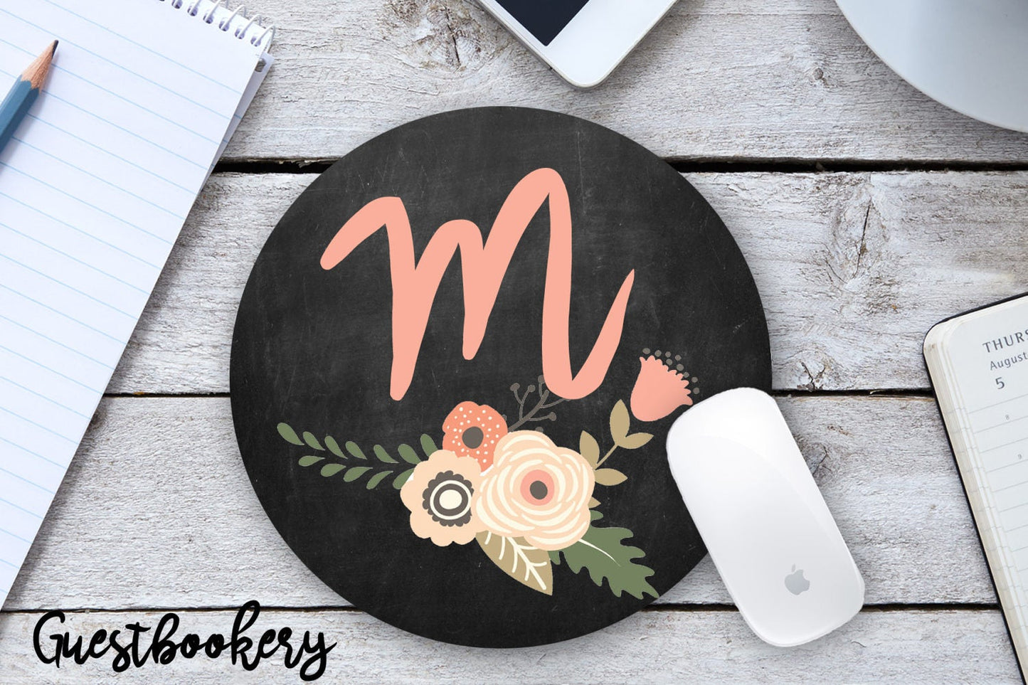 Custom Initial Mousepad