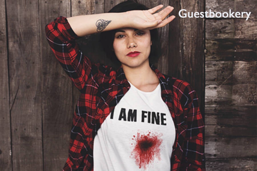 I Am Fine Halloween T-shirt