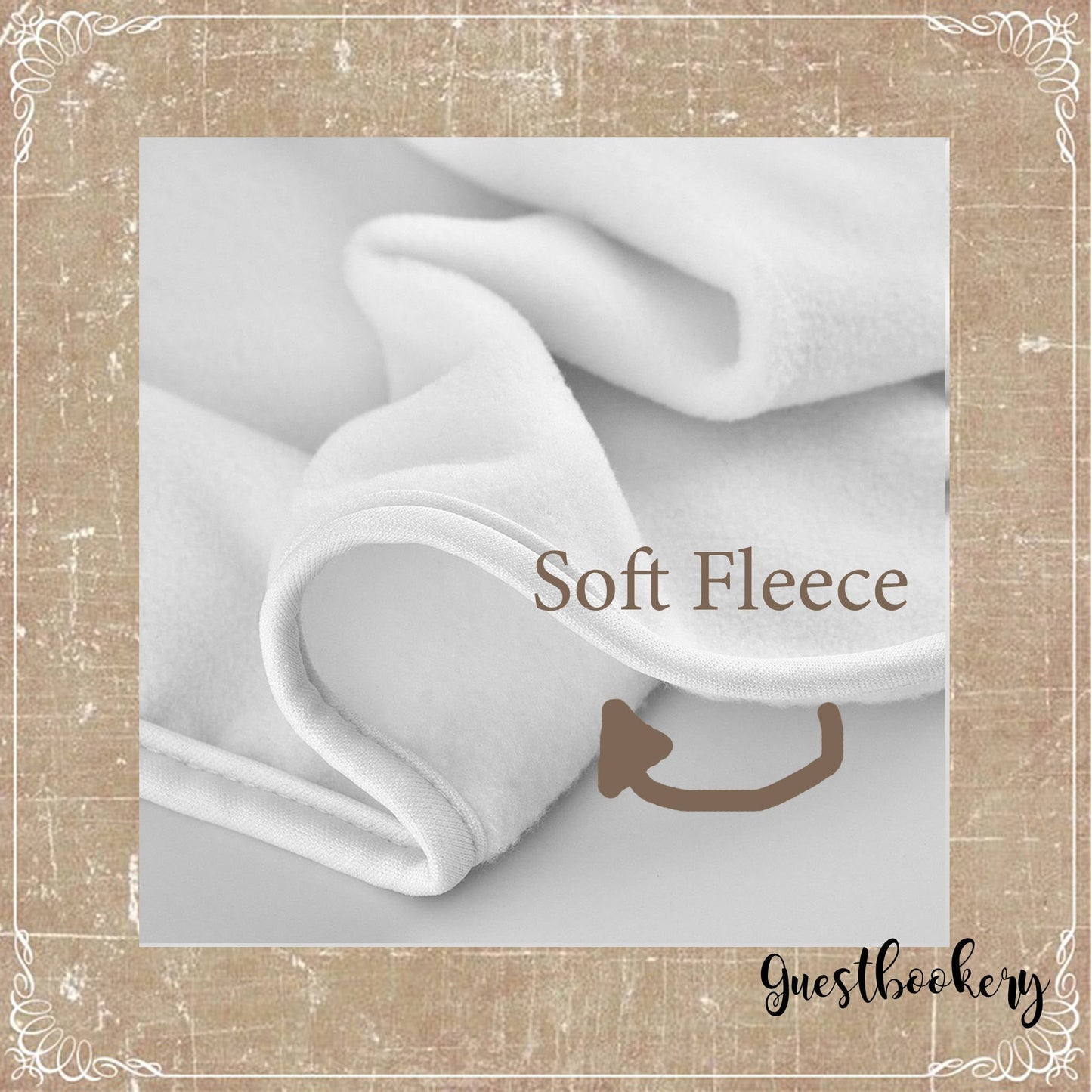 Custom Floral Baby Blanket