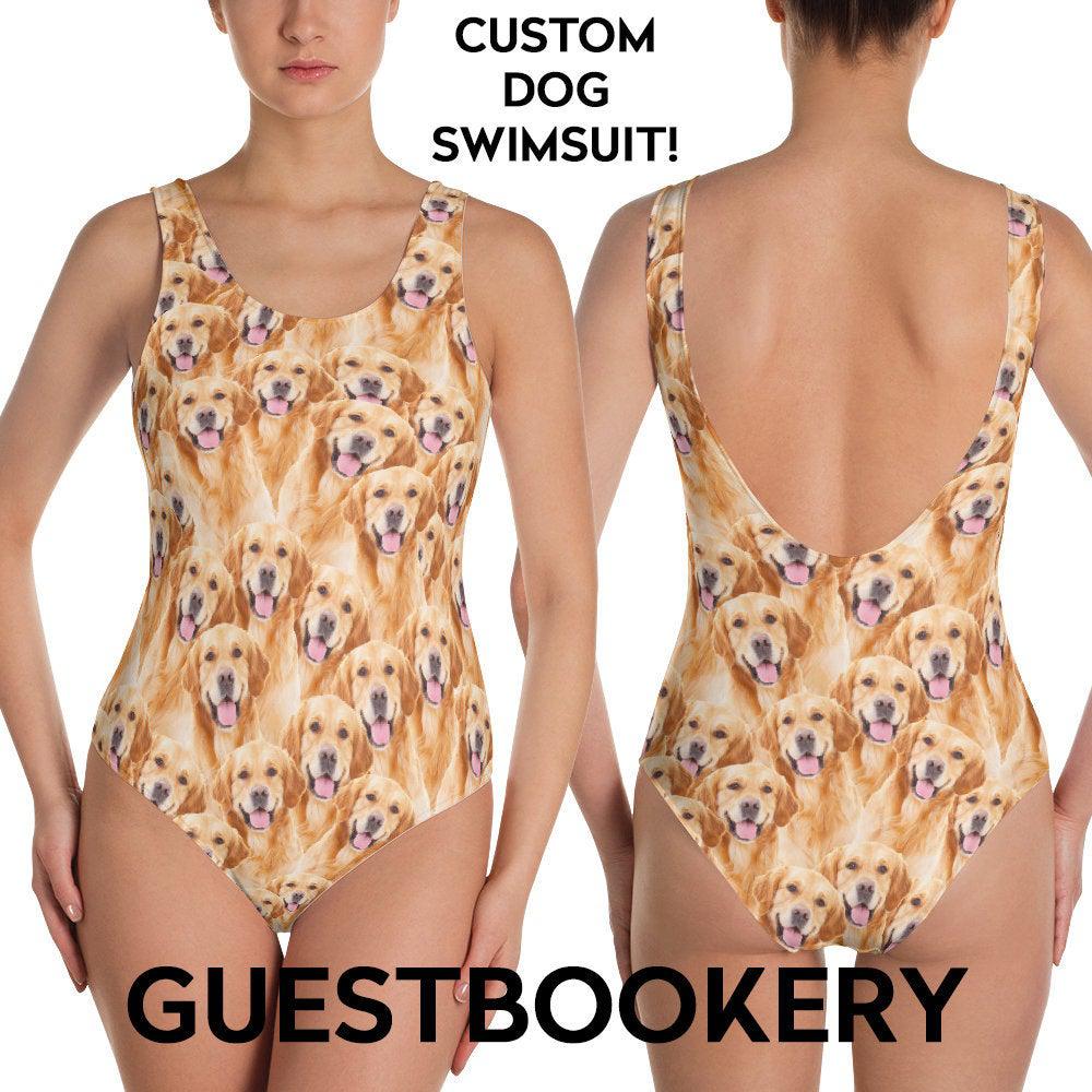 Custom Pet Faces Swimsuit