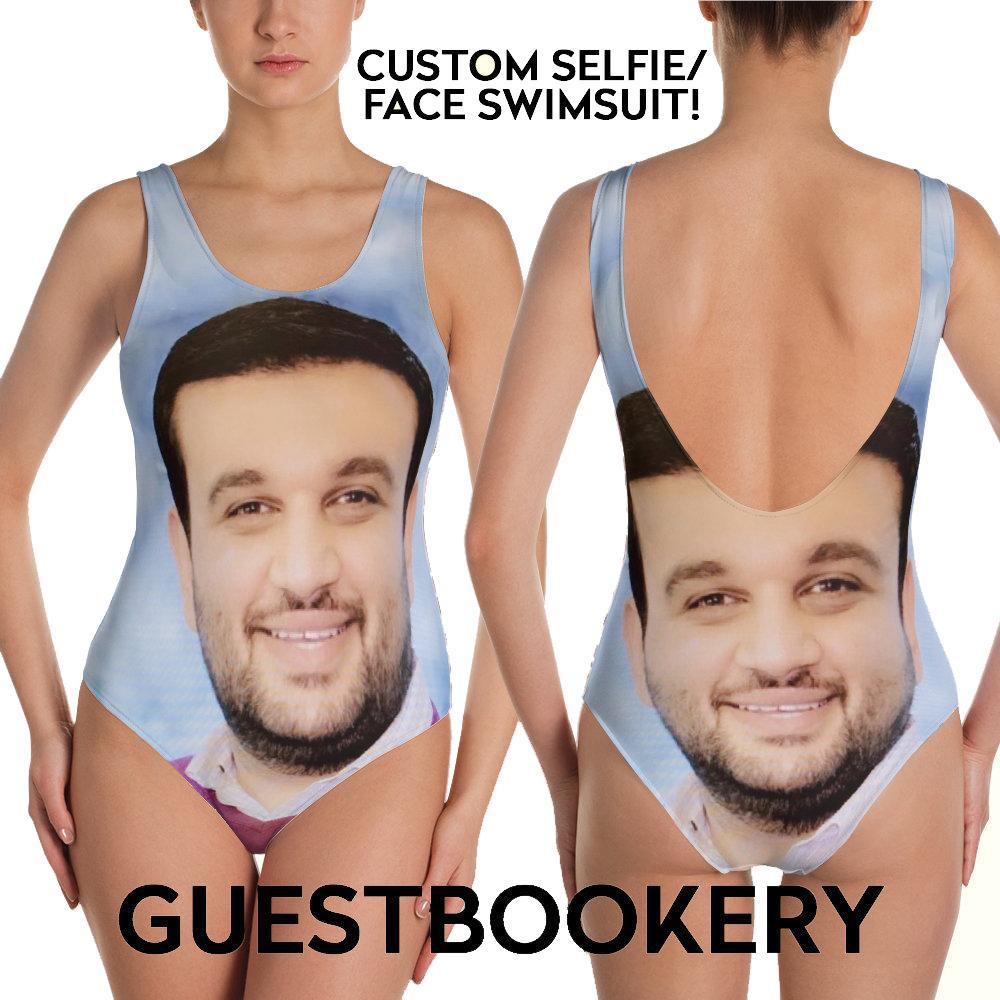 Funny Custom Face Swimsuit