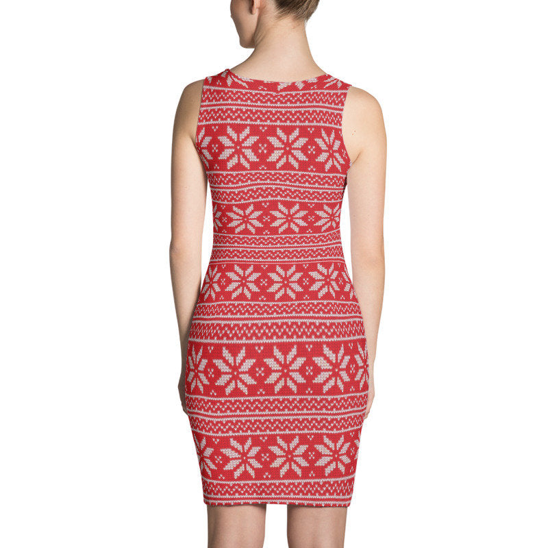Reindeer Christmas Dress