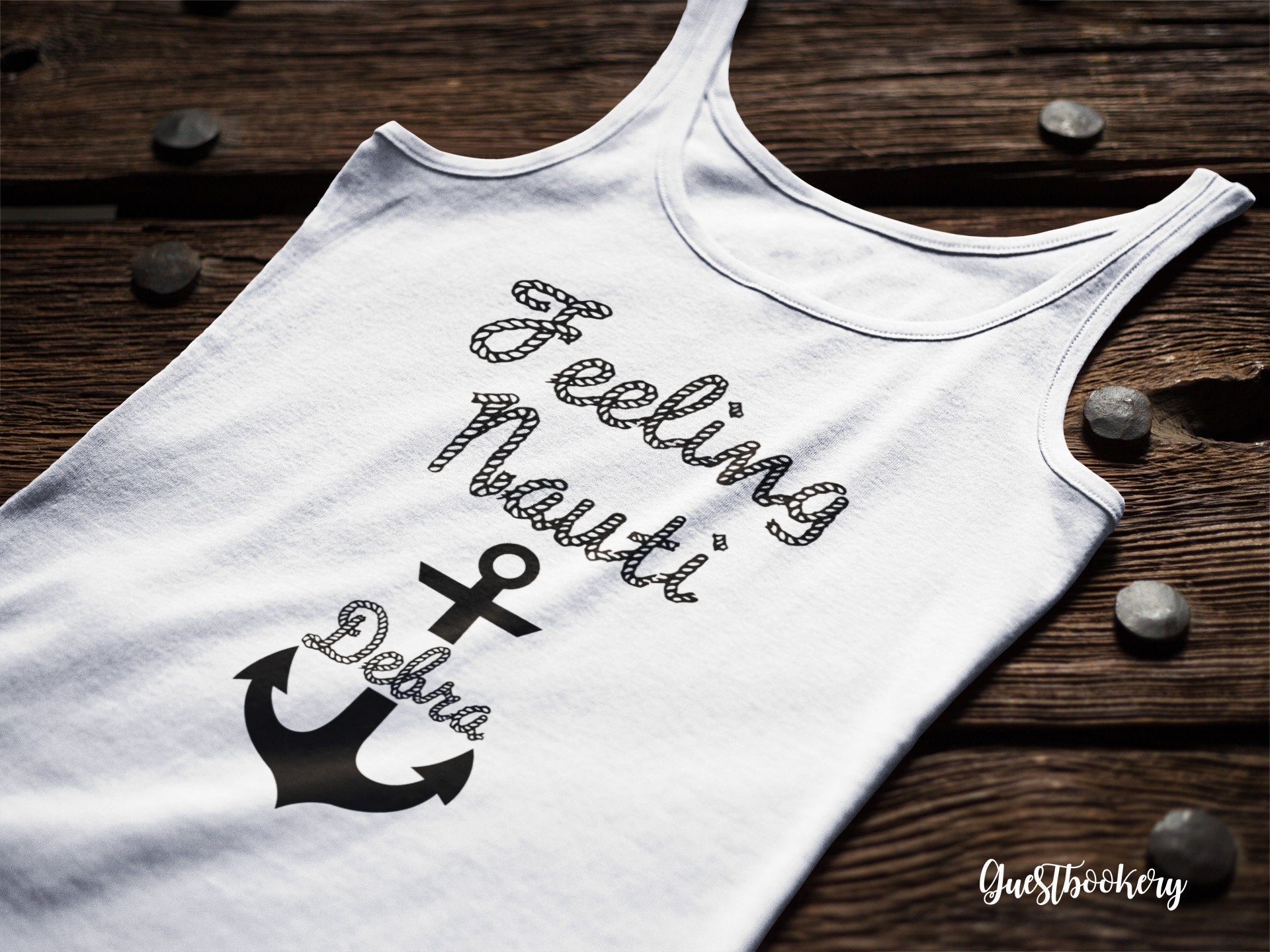 Feeling Nauti Bachelorette Tank Top