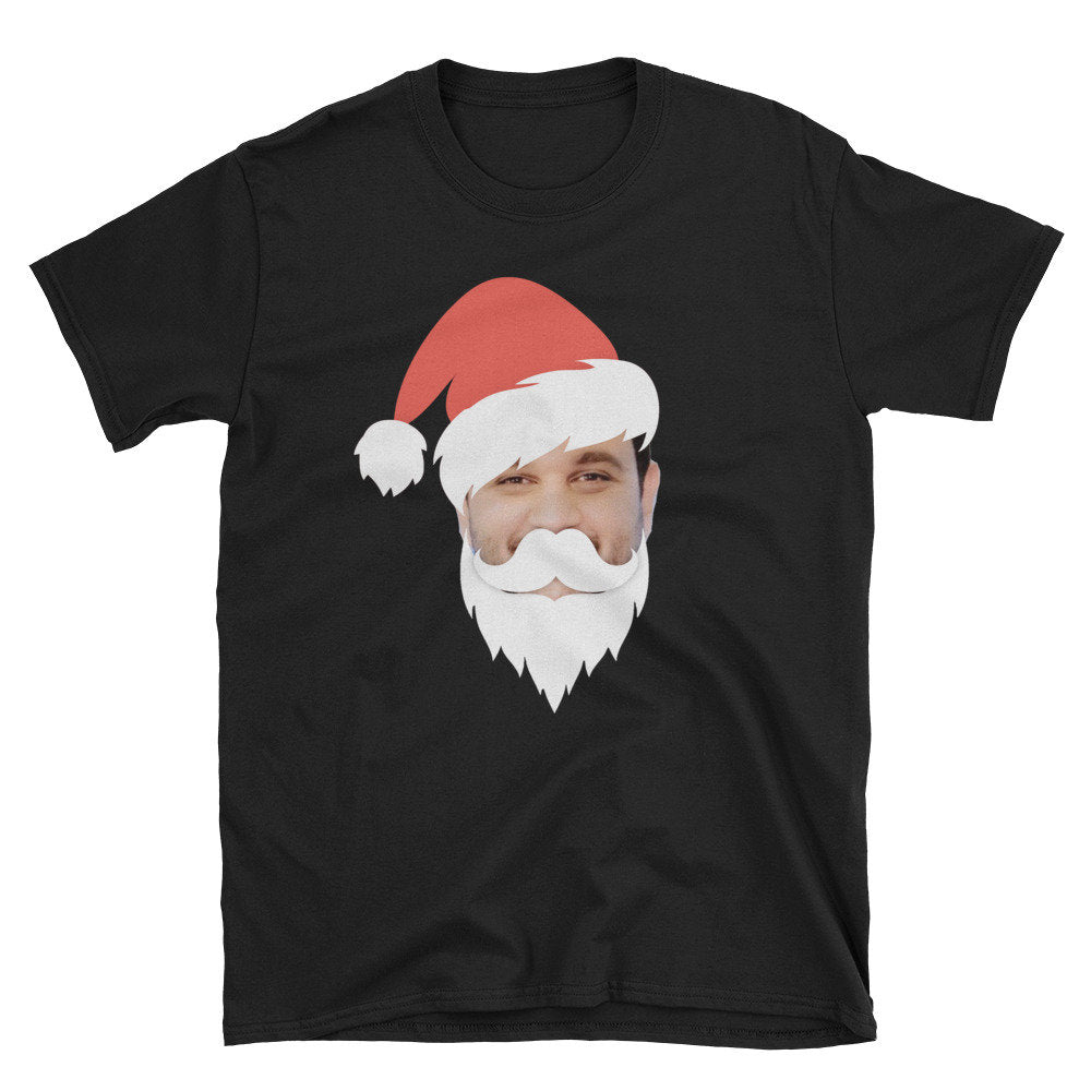 Custom Face Mr and Mrs Christmas T-shirts - Santa and Mrs Claus