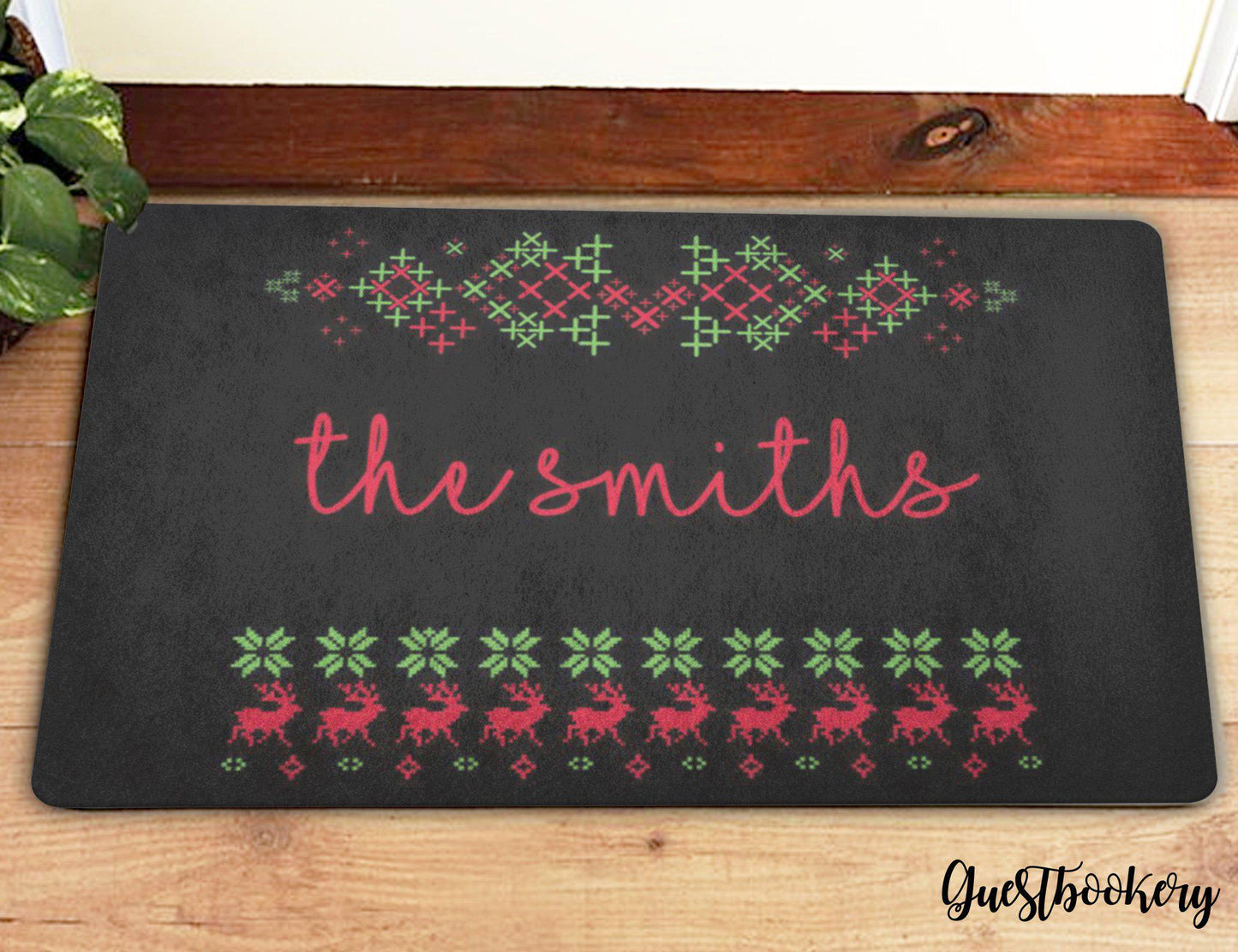 Custom Christmas Doormat