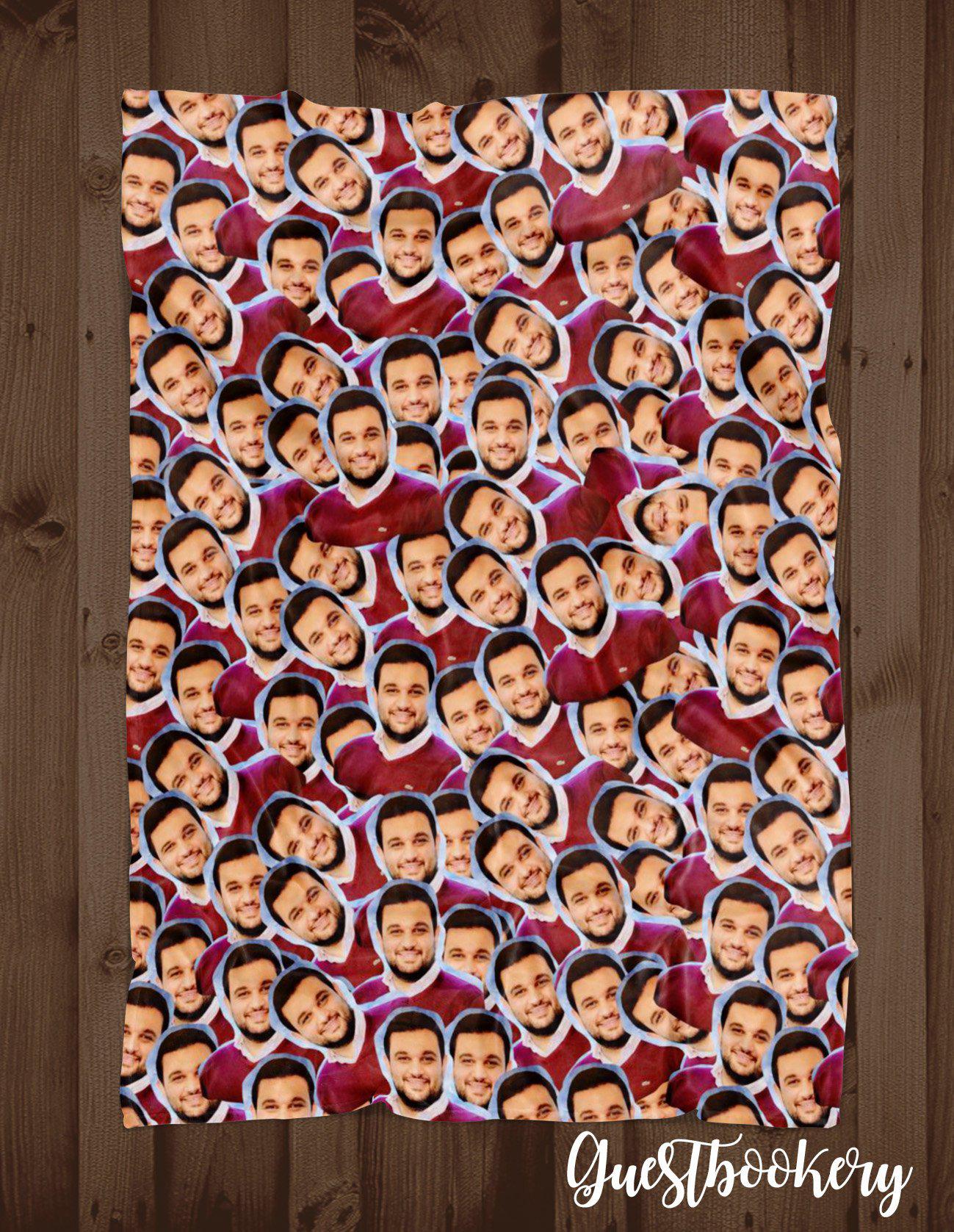 Custom Faces Blanket