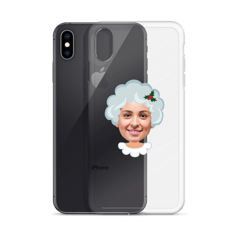 Custom Face Mr and Mrs Claus Phone Cases