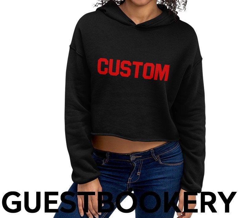 Custom Cropped Hoodie