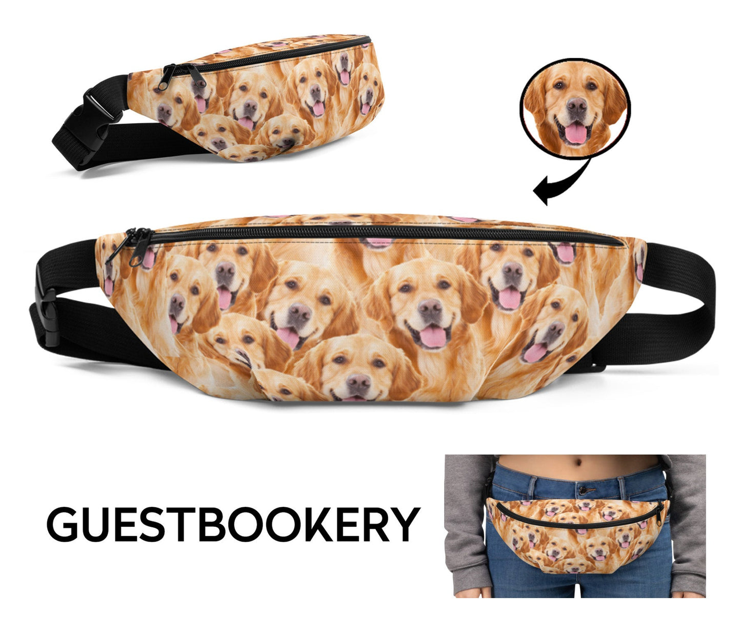 Custom Pet Face Fanny Pack