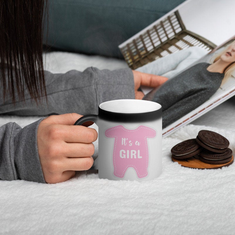 GENDER REVEAL Magic Mug - Girl