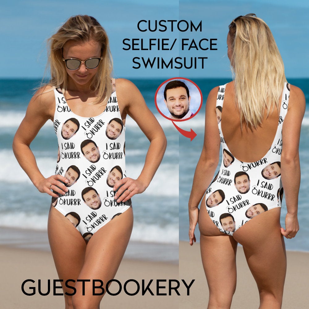 Custom Faces Swimsuit - I Said Okurrr