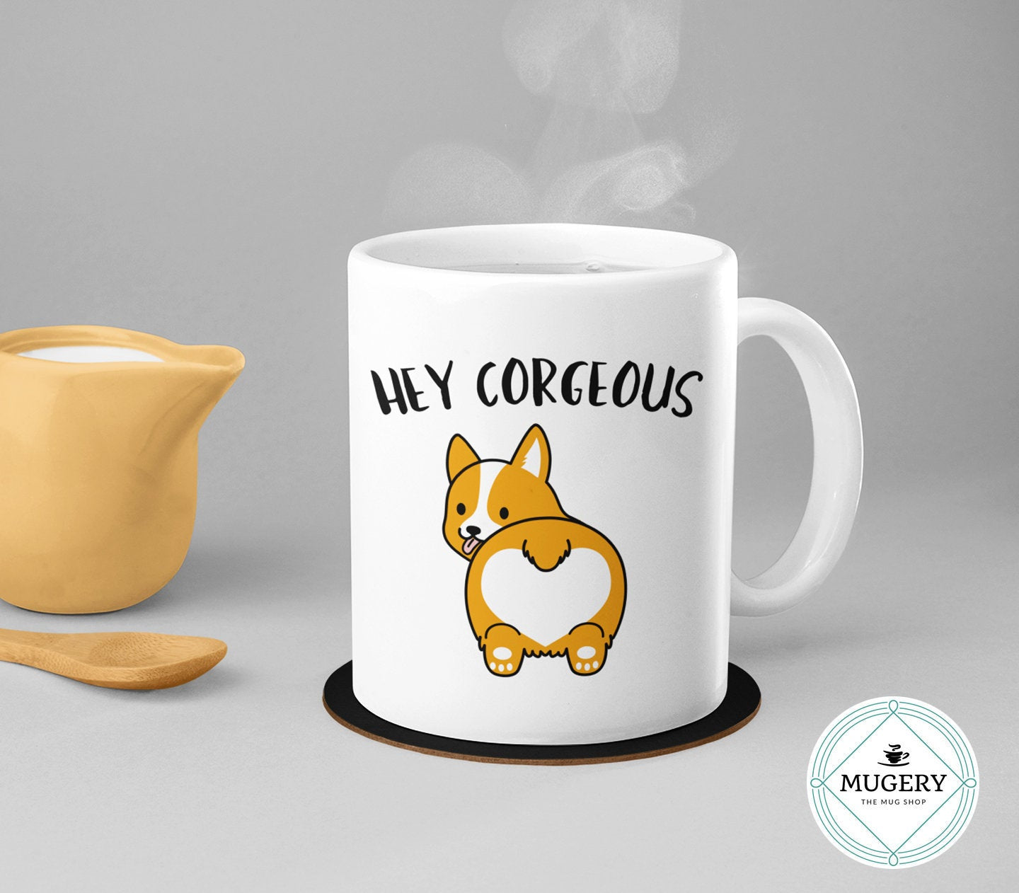 Hey Corgeous Mug
