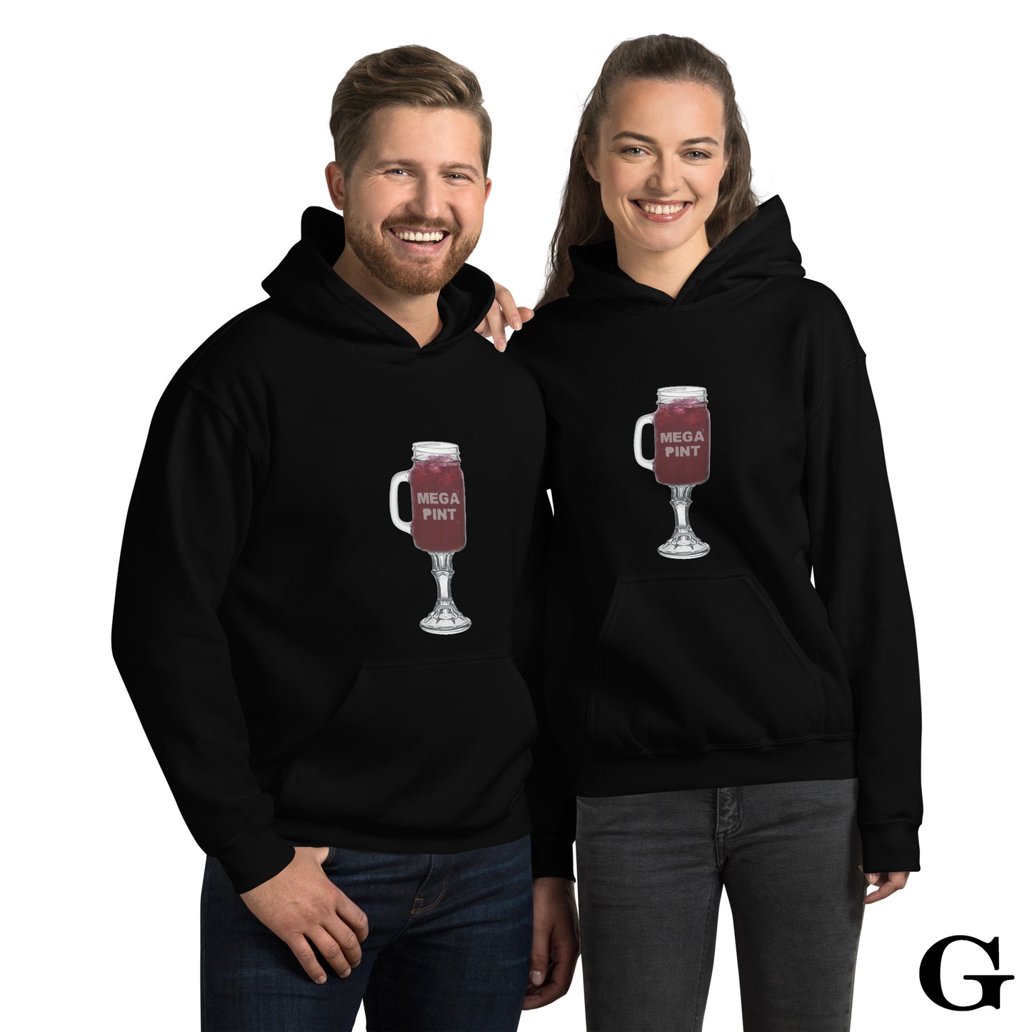 Mega Pint Hoodie - Justice For Johnny