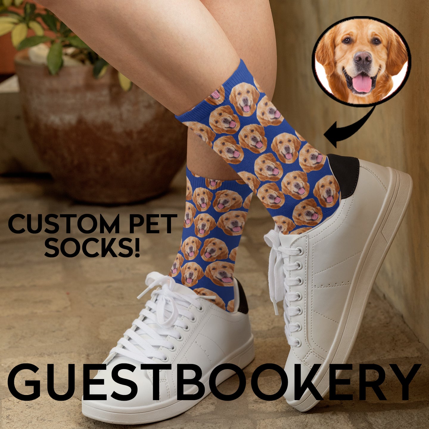 Custom Pet Face Socks