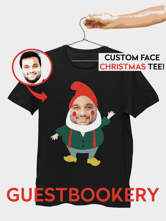 Custom Face Gnome T-shirt
