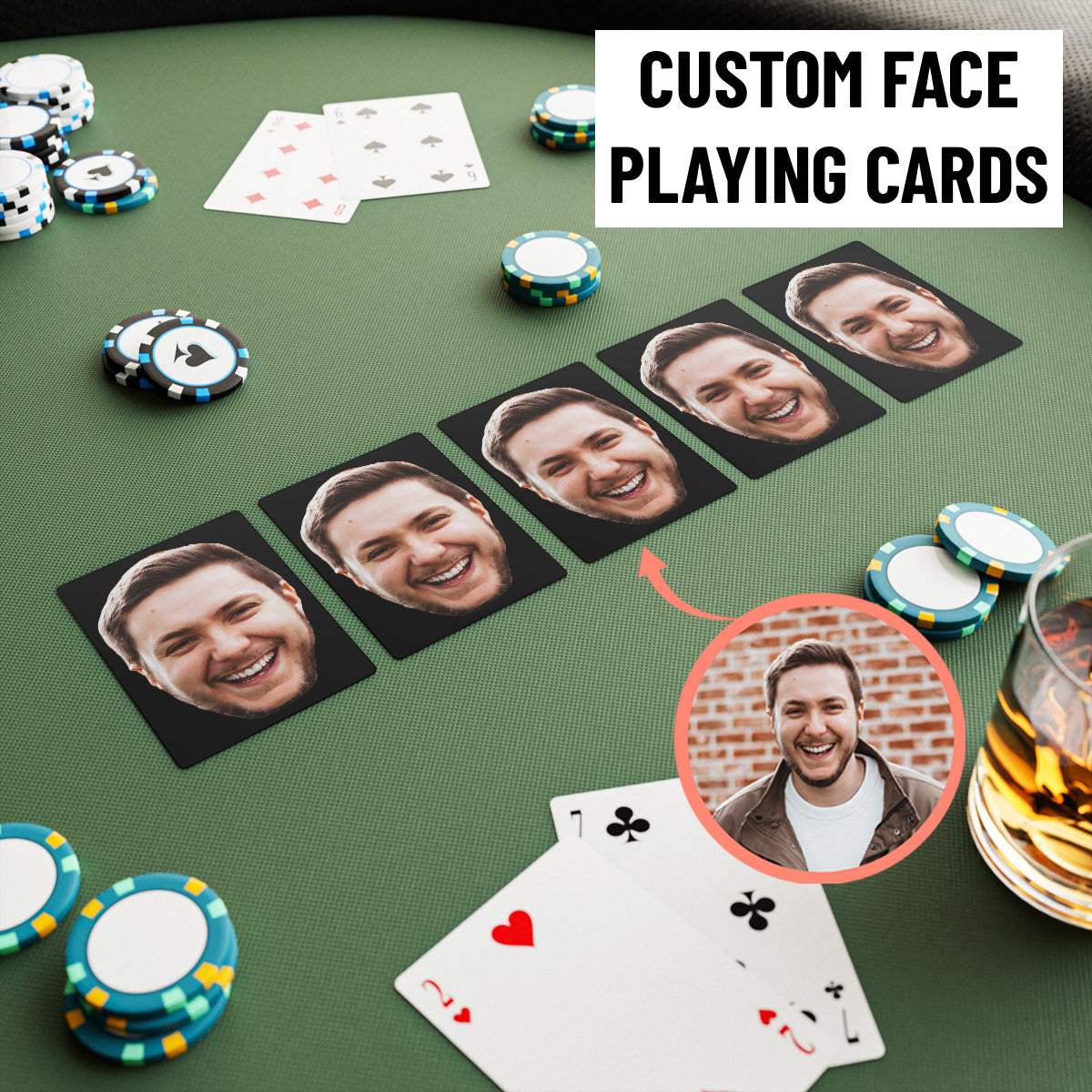 Custom Face Playing Cards