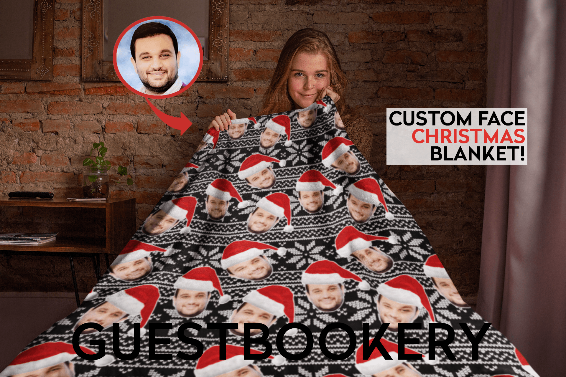 CUSTOM CHRISTMAS BLANKET