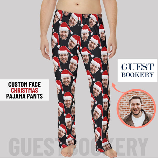Custom Faces Christmas Pajama Pants