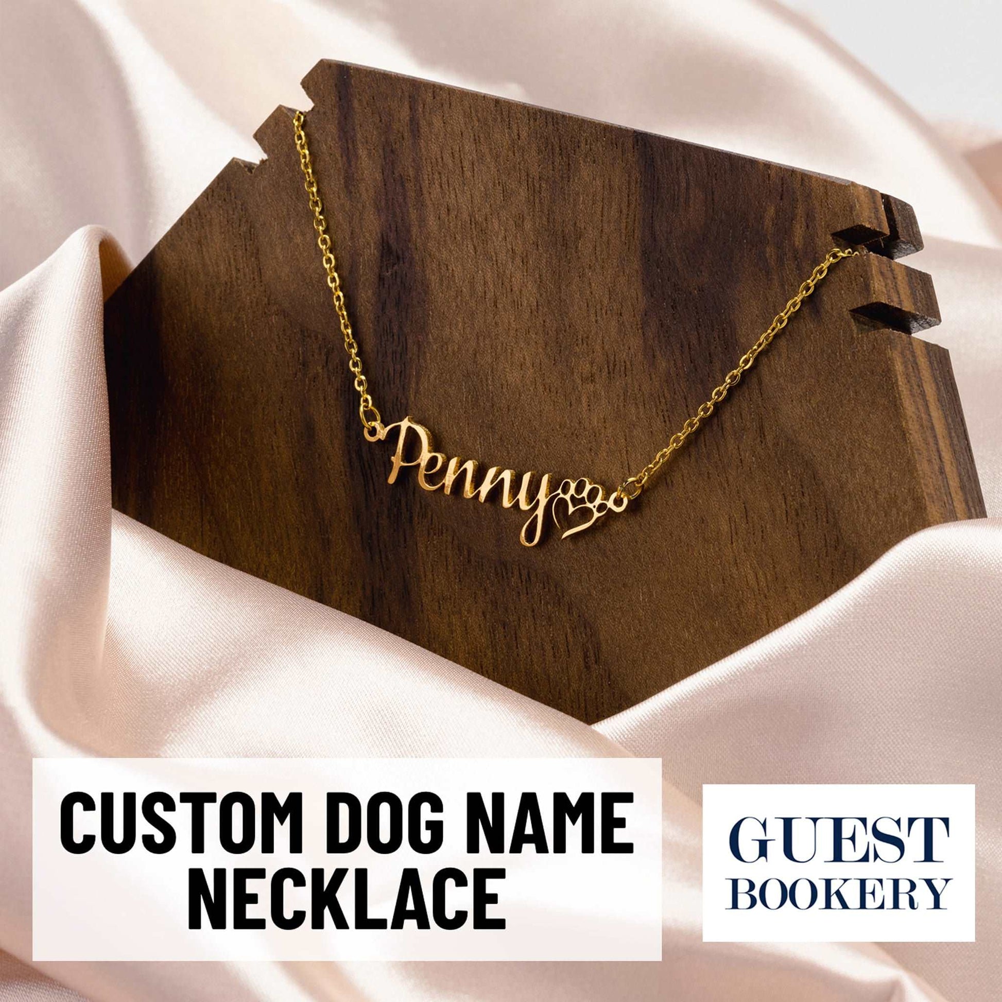 Custom Dog Name Necklace