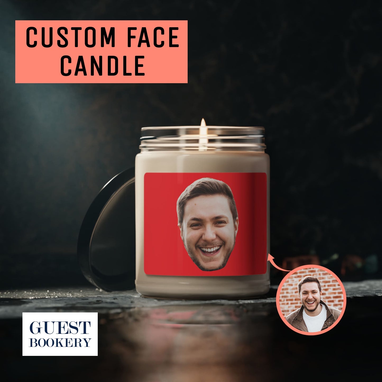 Custom Face Candle