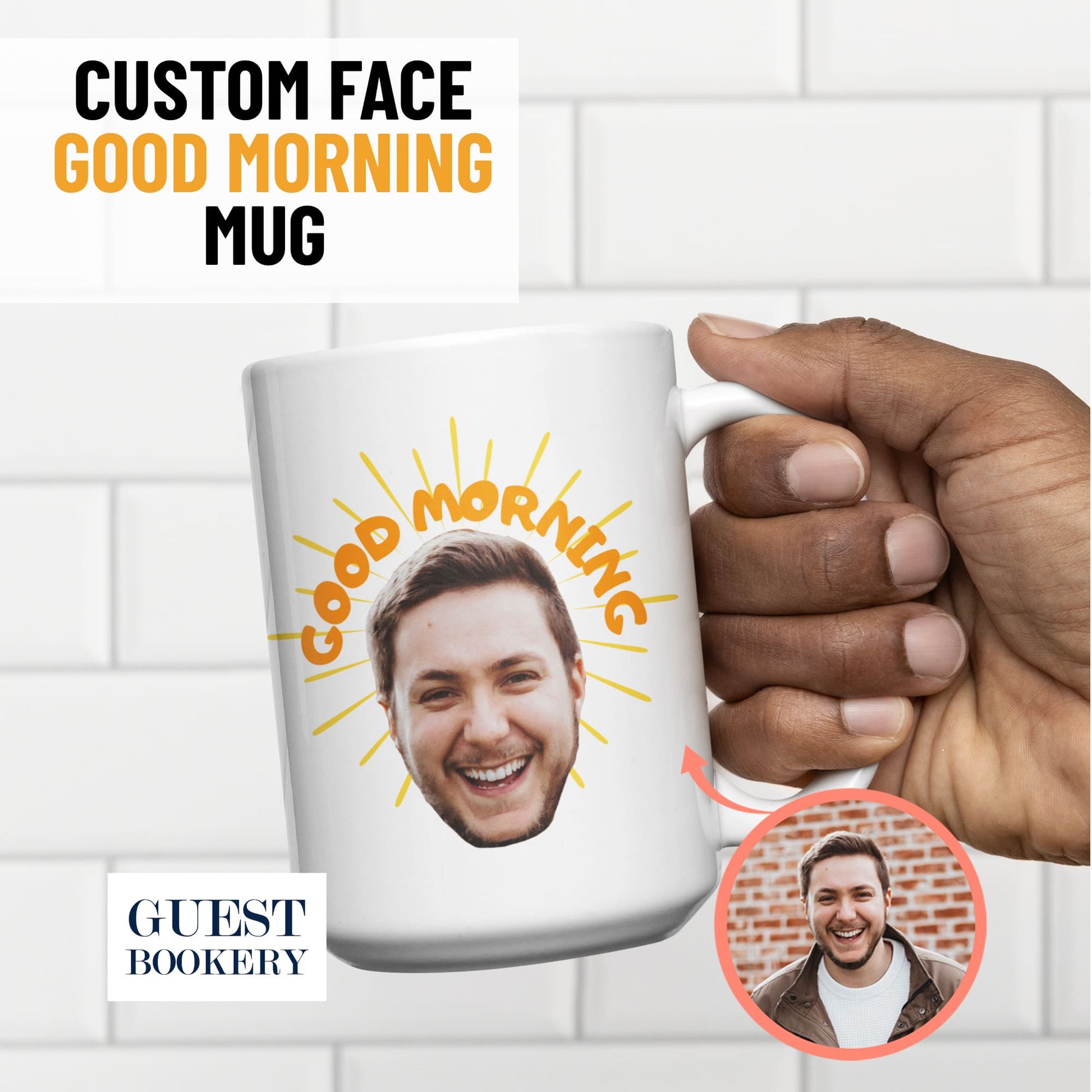 Custom Face Mug - Good Morning!