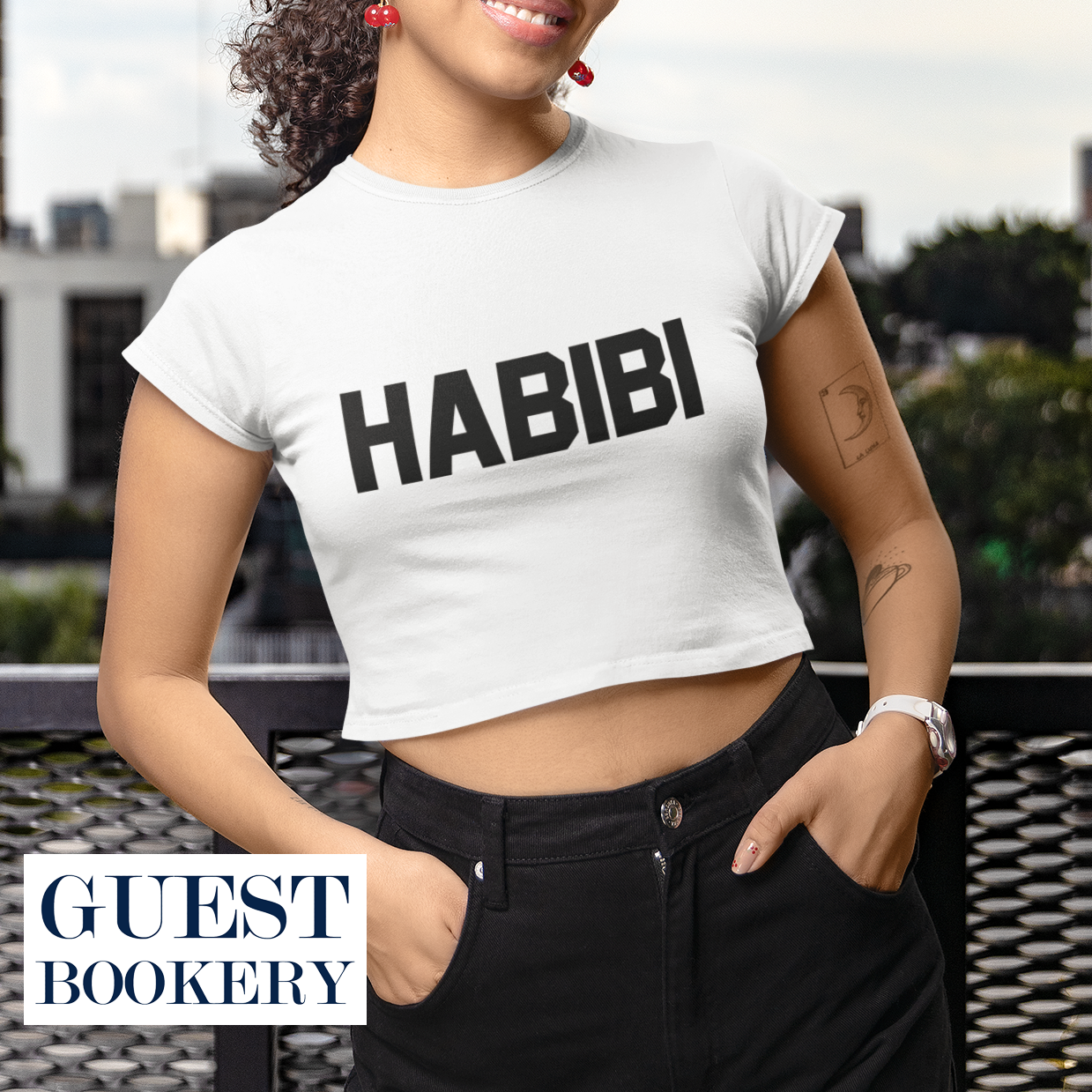 Habibi Crop Top