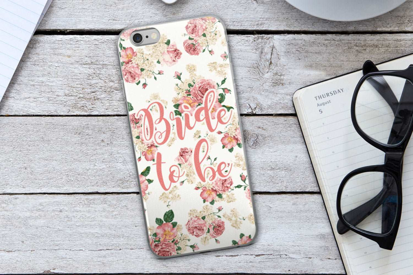Bride To Be Floral Phone Case