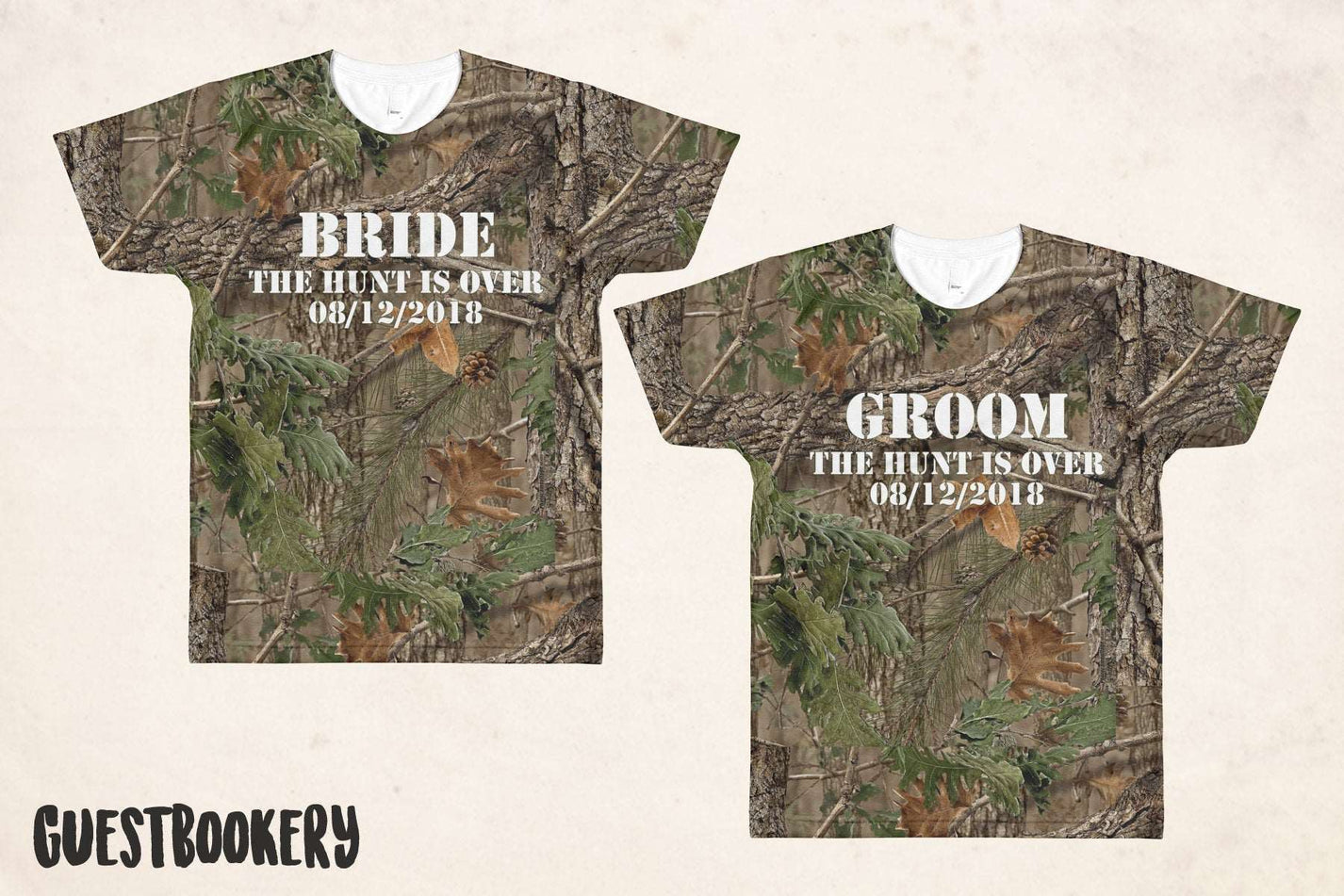 Custom Camouflage Tshirts Guestbookery