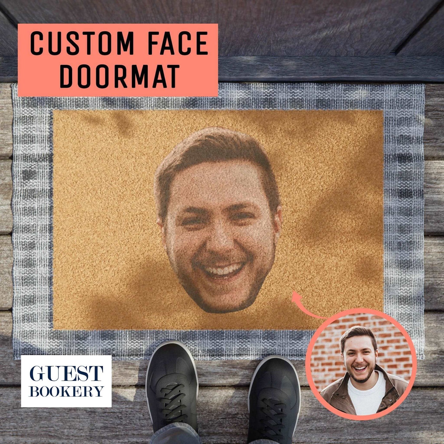 Custom Face Doormat
