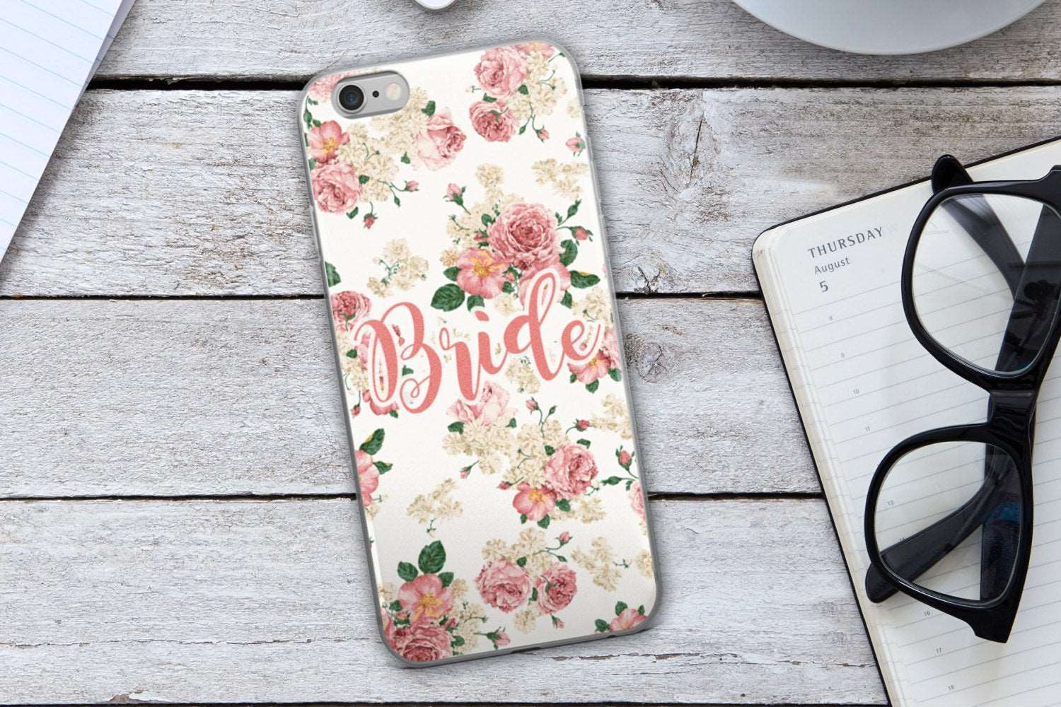 Bride Floral Phone Case