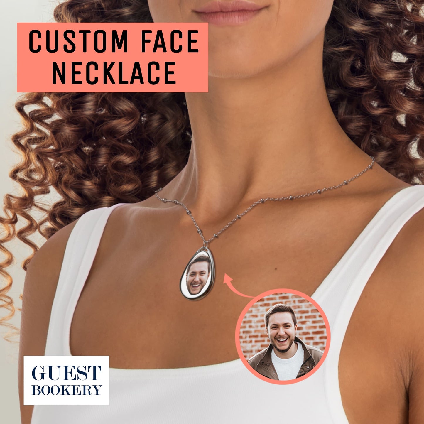 Custom Face Necklace
