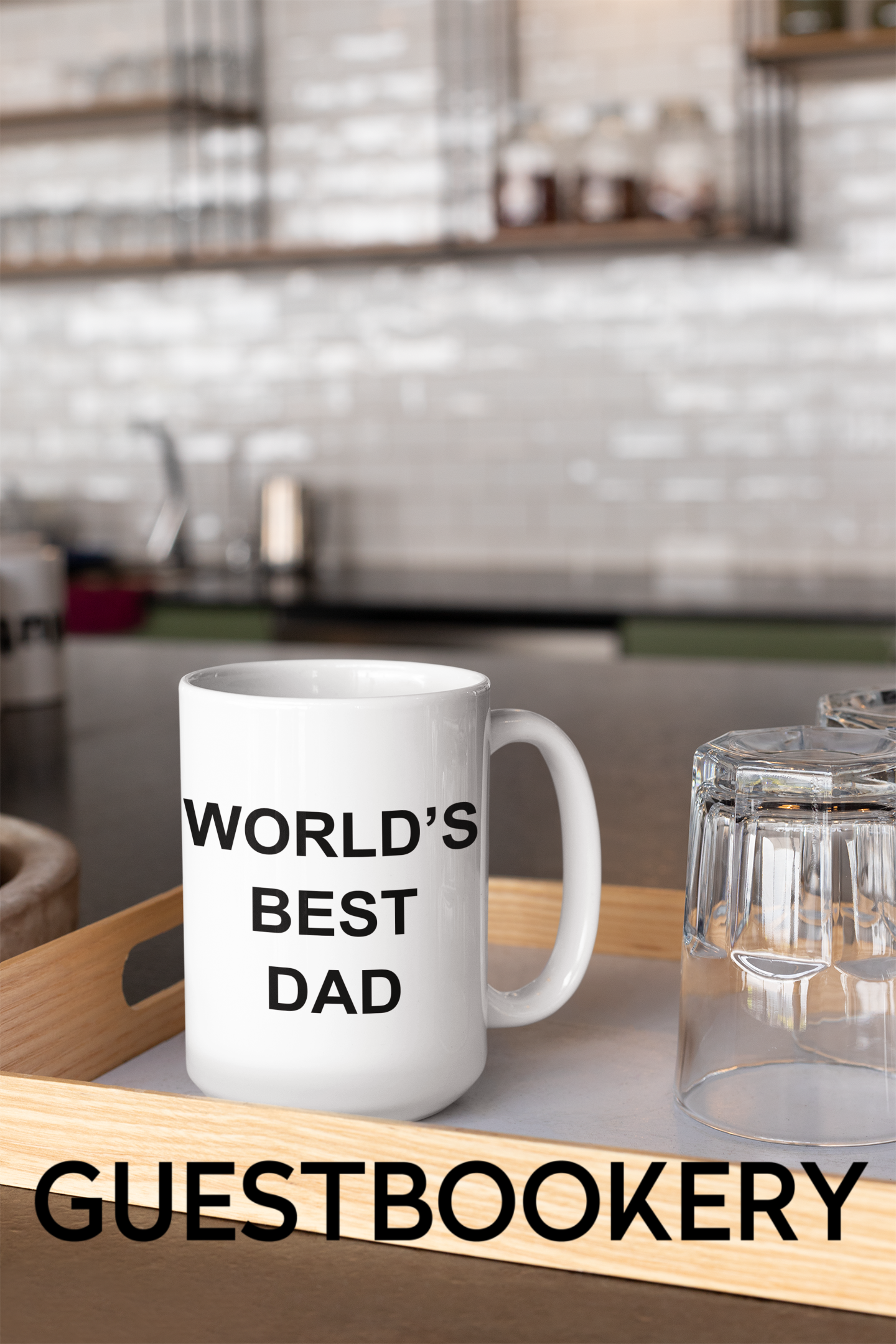 World's Best Dad Mug - Guestbookery