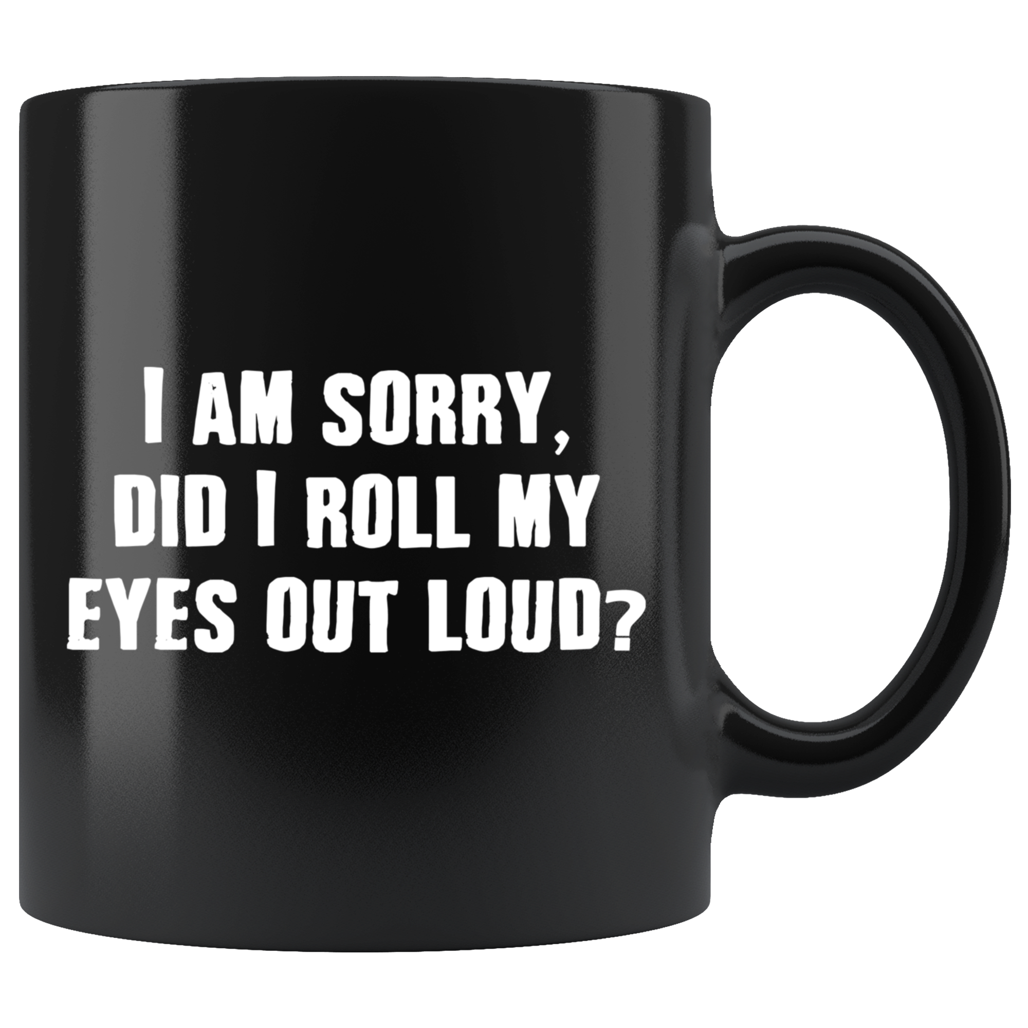 roll my eyes black - Guestbookery