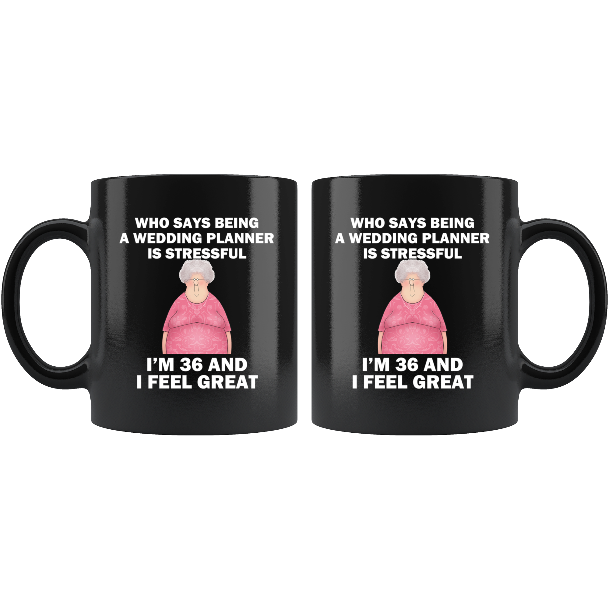 Wedding Planner Mug Black - Guestbookery