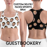 Load image into Gallery viewer, Custom Face Sports Bra
